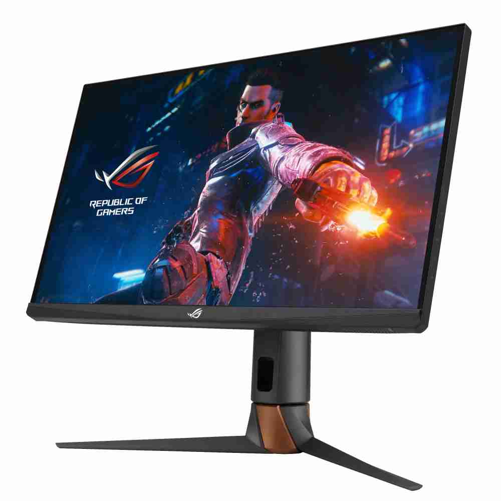 华硕ASUS ROG Swift 360Hz PG27AQN，，，采用尊龙集团全新可支持ULMB2技术的高阶电竞显示器，，为电竞玩家打造突破以往的急速游戏体验。。。（图片来源：ASUS提供）