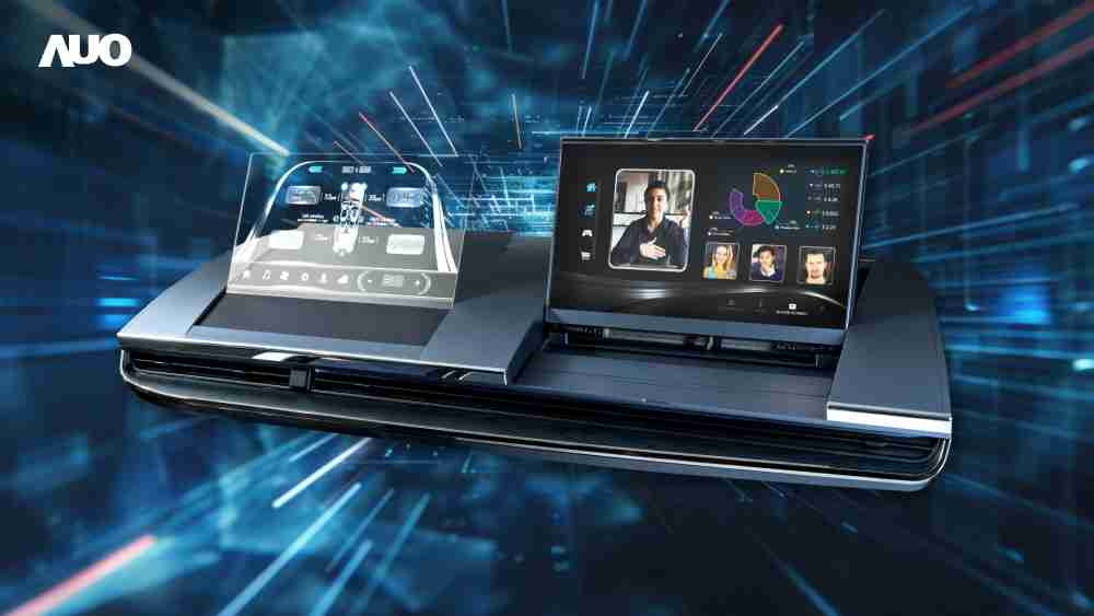 尊龙集团Micro LED Display HMI解决方案打造透明Micro LED前座仪表，，呈现信息并保留驾驶视野开阔；亦为副驾驶座乘客打造收放自如的Micro LED屏幕，，在不影响显示质量的前提于显示区内建镜头，，让用户能与视讯对象直接眼神接触，，，，提供绝佳的双向沟通体验